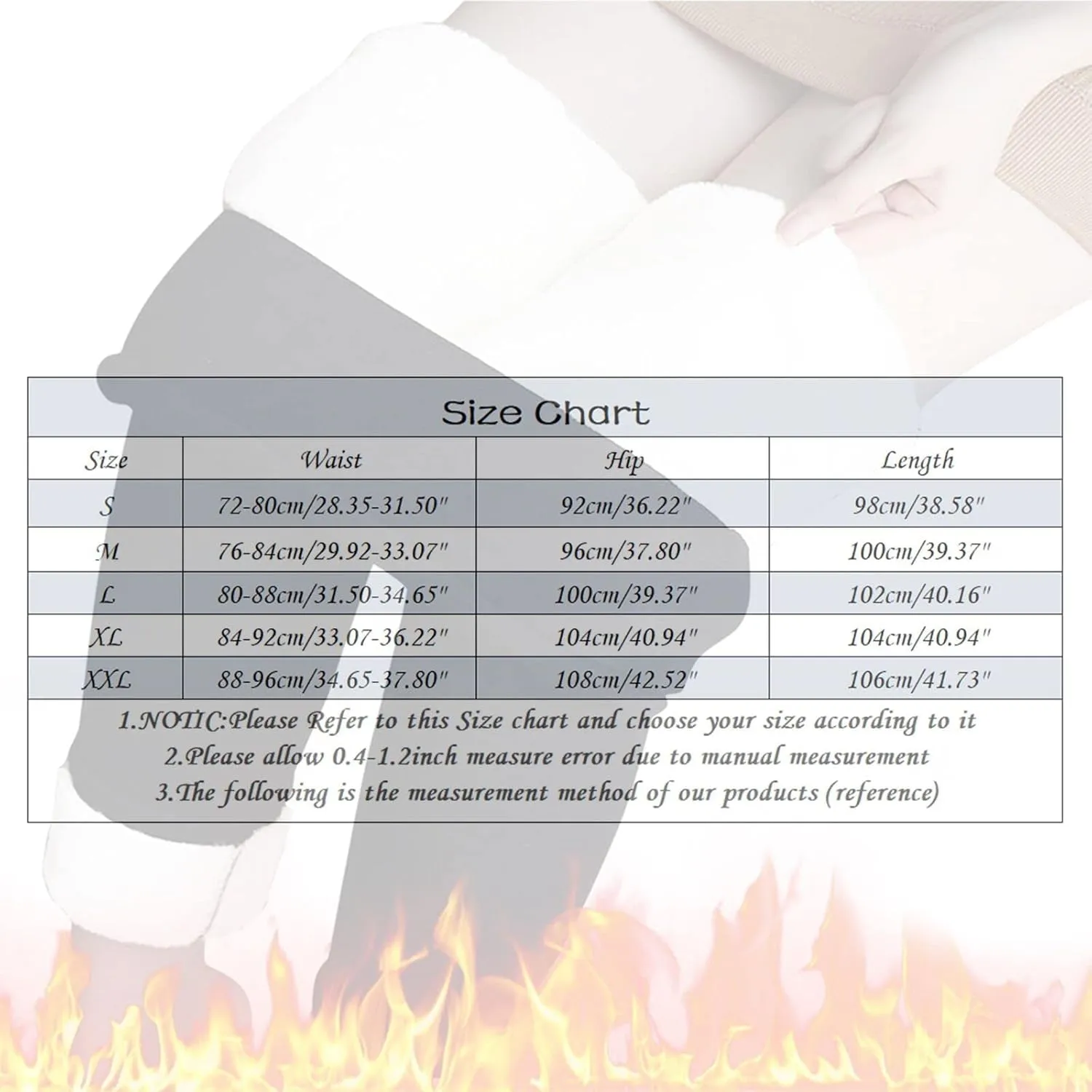 Fleece Lined Leggings for Women Thermal Pants High Waist Tummy Control Stretchy Warm Winter Tights Plus Size Sherpa