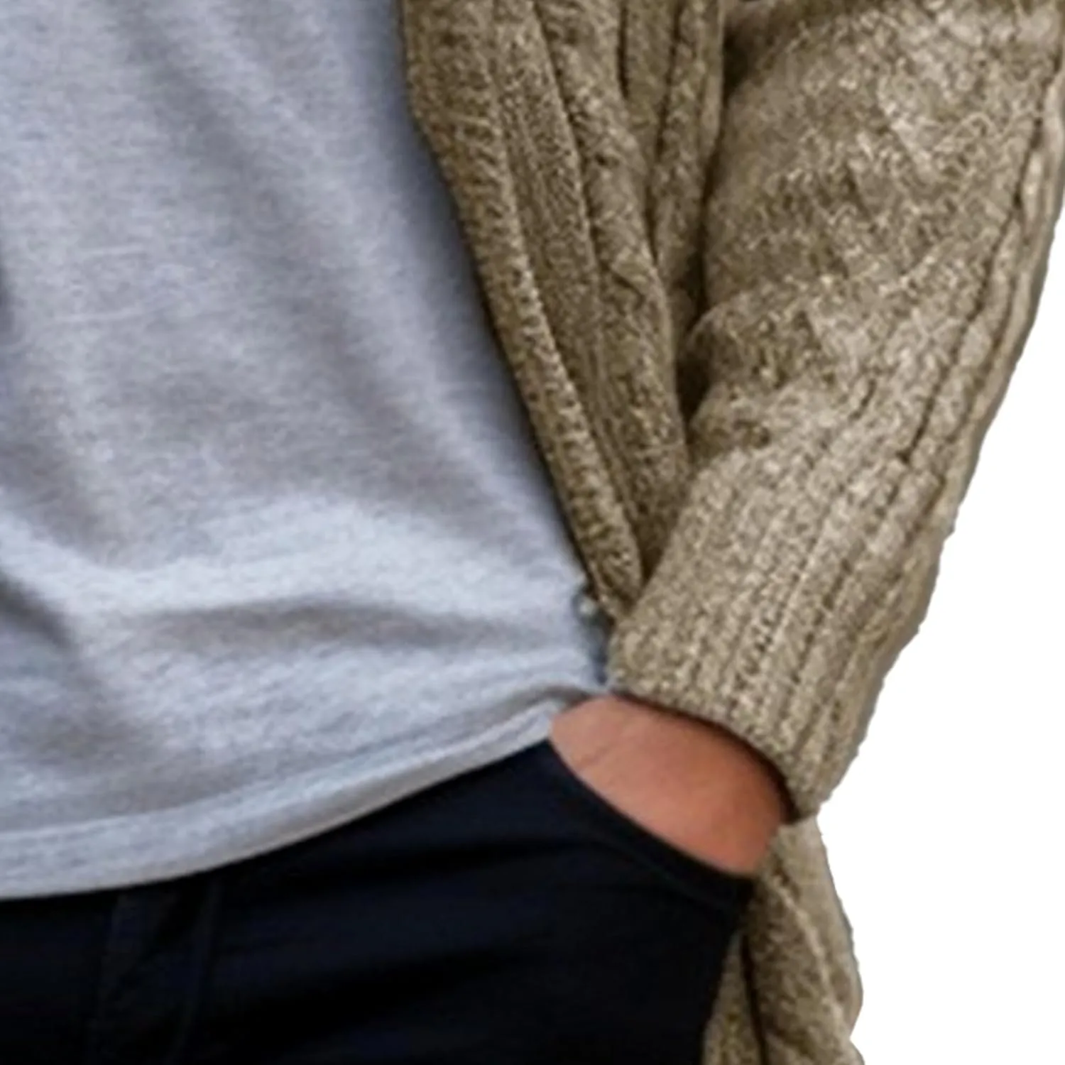 Mens Shawl Collar Long Sweaters Buttons Shawl Collar Casual Warm Winter Coat Long Sleeve Button Down Sweaters For Men
