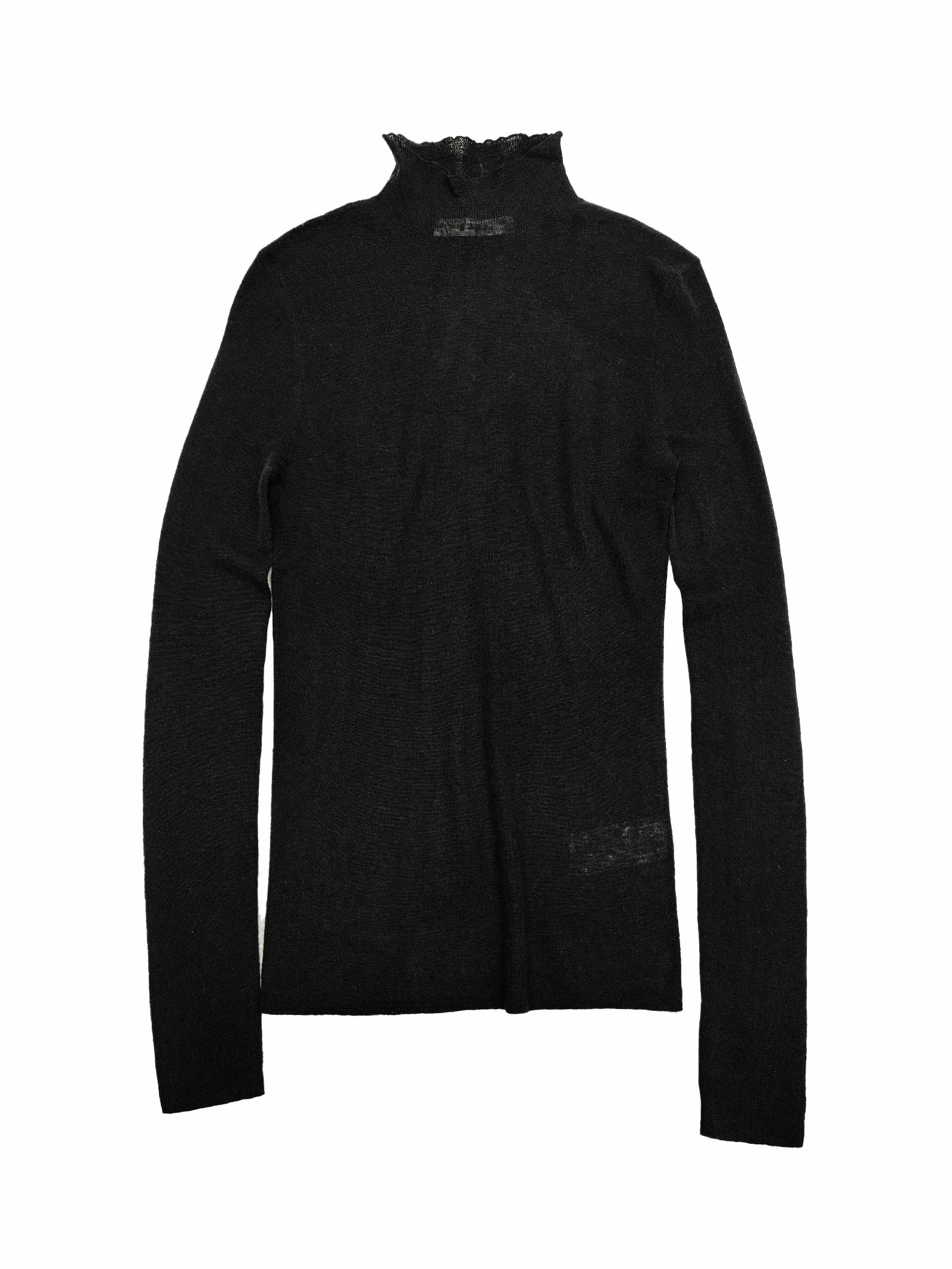 Rib Mock Neck