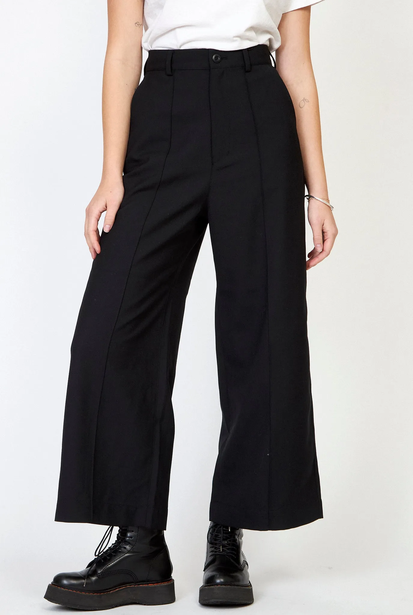 SNOW PEAK Hybrid Wool Wide Pants