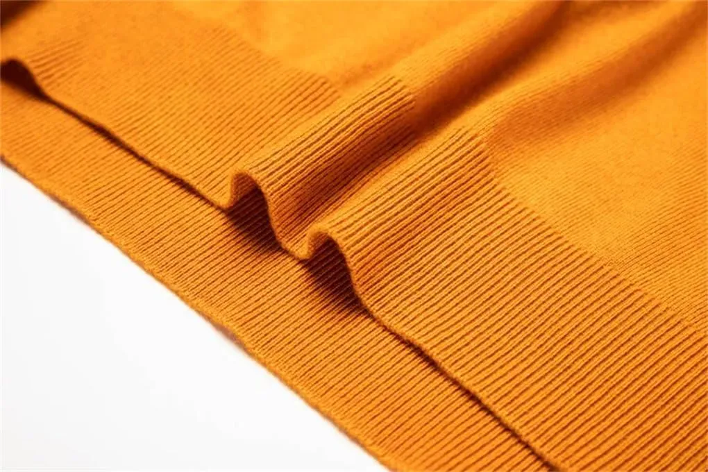 Sweaters for Men Men's Pullover Sweater with V-Neck Polo Shirt Men's Clothing