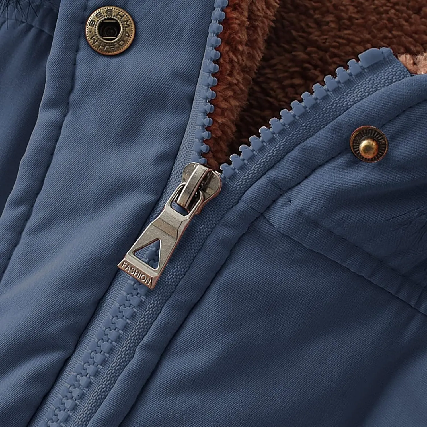 Winter Jackets for Women Hooded Plus Velvet Corduroy Coat Ladies Winter Coat Thickened Mid Length Warm Jacket